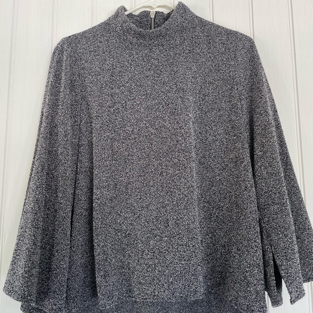 Zara Top with Zip Back